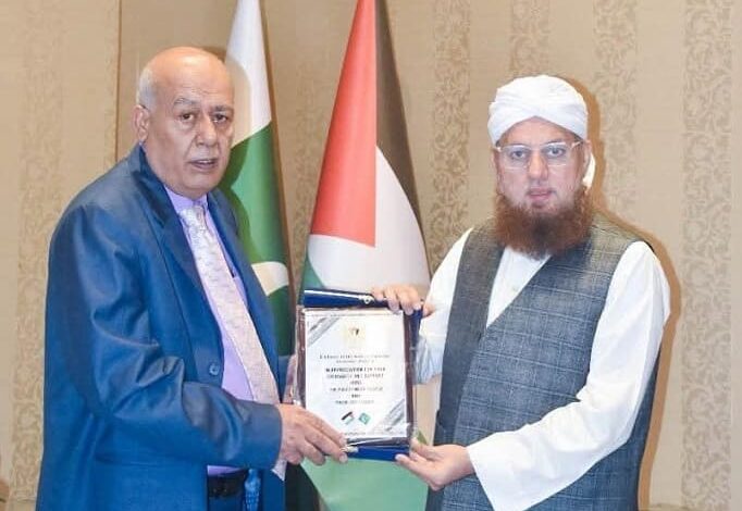 مؤسسة فايزان للإغاثة العالمية في باكستان تقدم مساعدات إلى غزة واللاجئين الفلسطينيين