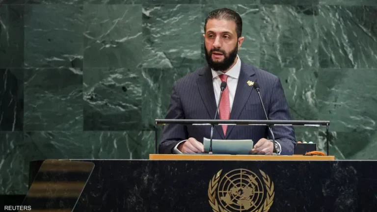 الشرع يطالب أمام الأمم المتحدة برفع كامل العقوبات عن سوريا