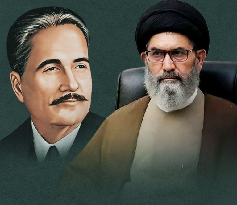 رسالة زعيم الشيعة في باكستان بمناسبة يوم علامة محمد إقبال