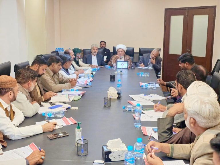 اجتماع المجلس التنفيذي لعلماء الشيعة (پنجاب)