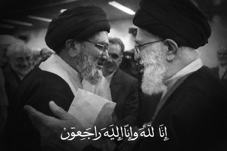 بيان نعي في المصاب الجلل باستشهاد قائد الثورة الإسلامية